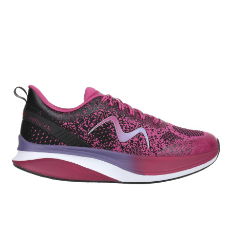 MBT HURACAN-3000 LACE UP Women´s running shoes Black/Orchid Flower