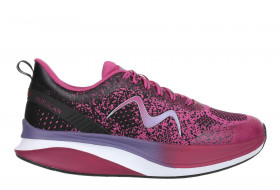 MBT HURACAN-3000 LACE UP Damen Laufschuhe Black/Orchid Flower