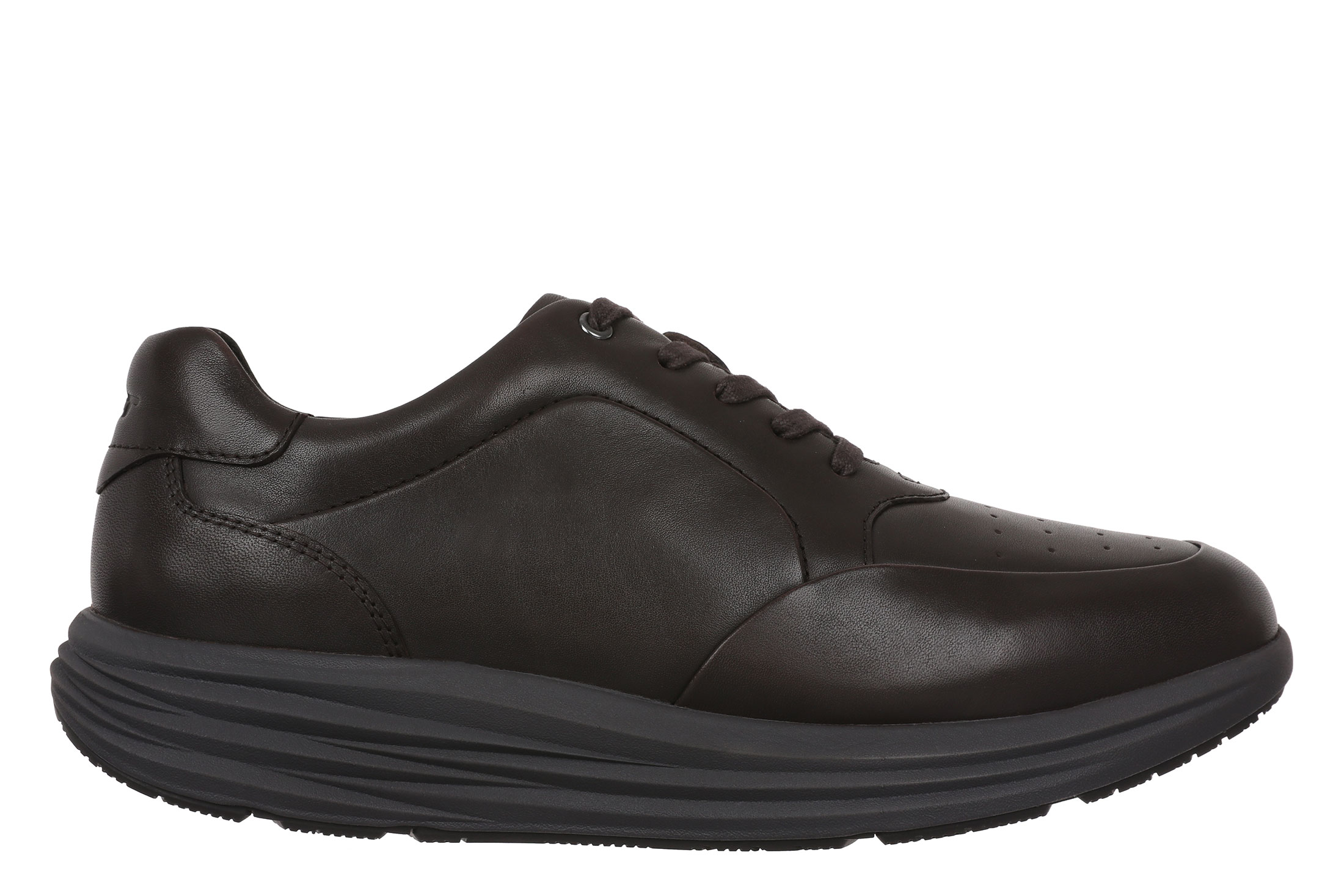 MBT Asago Zapatos de hombre - color:Dk Brown - talla:42