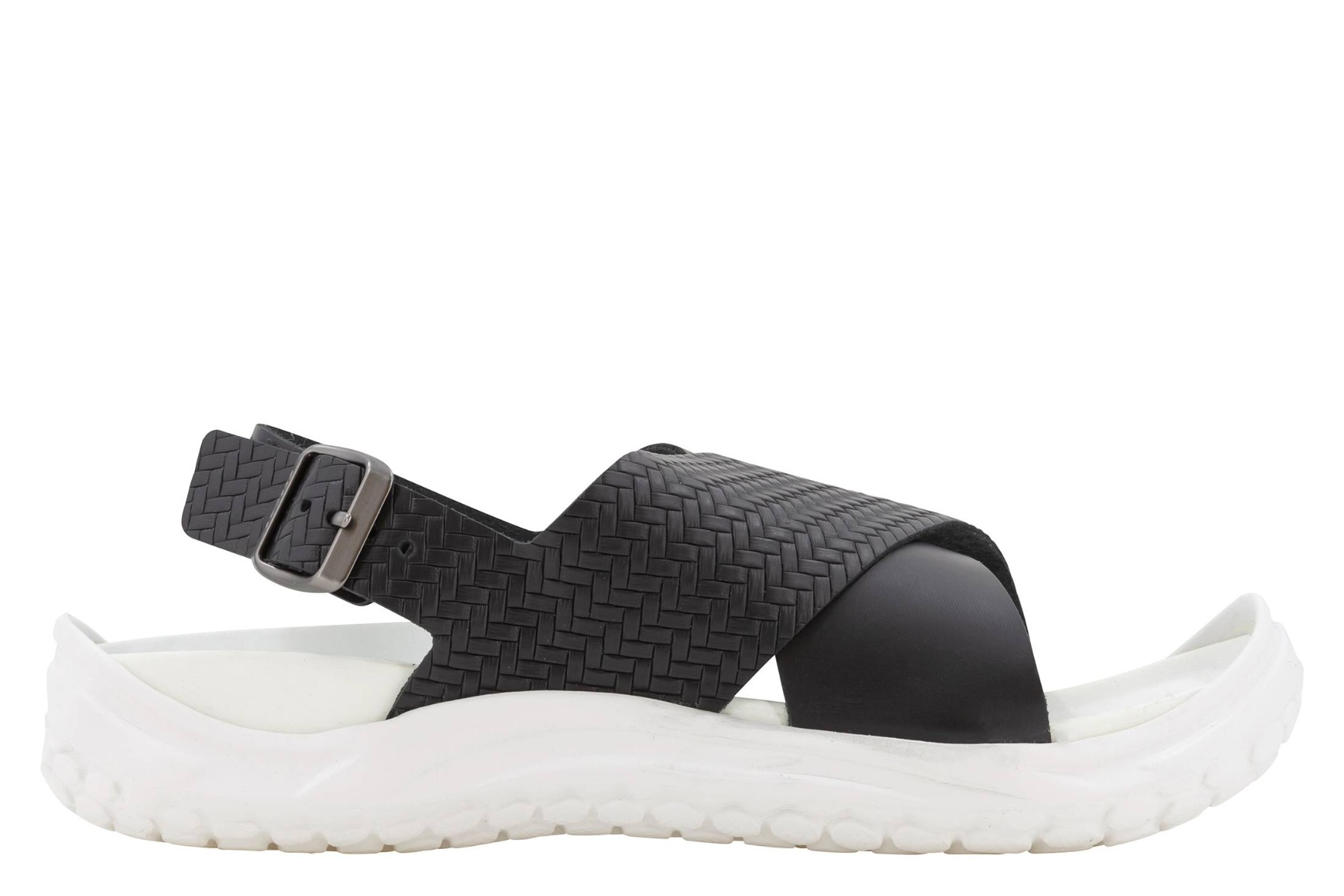 MBT CHIBA Sandali uomo - colore:BLACK/WHITE - numero:42