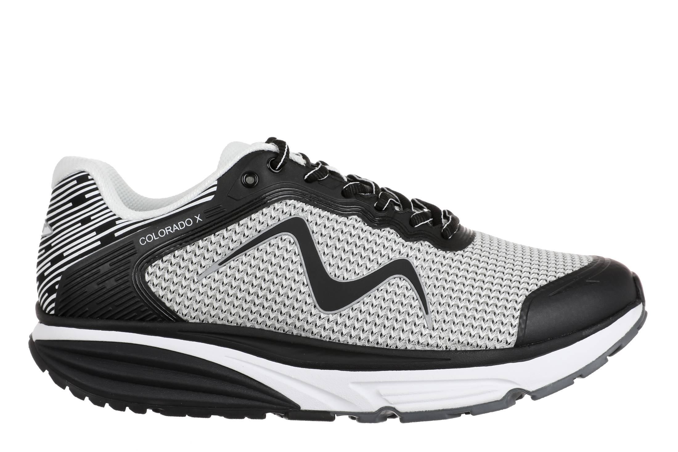 MBT COLORADO X Scarpe outdoor da uomo - colore:SILVER/BLACK - numero:42