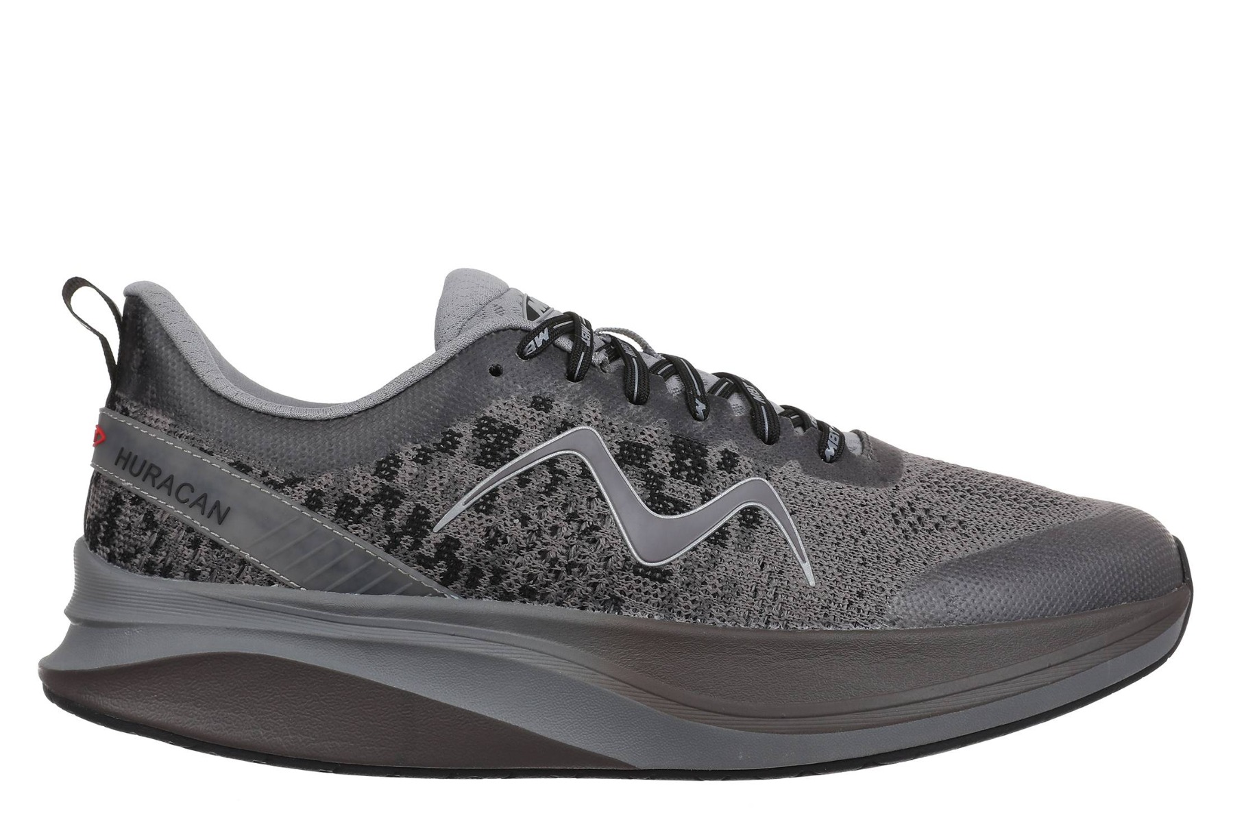 MBT HURACAN-3000 II-CAMOUFLAGE Scarpe da corsa da uomo - colore:DARK GREY - numero:42.5