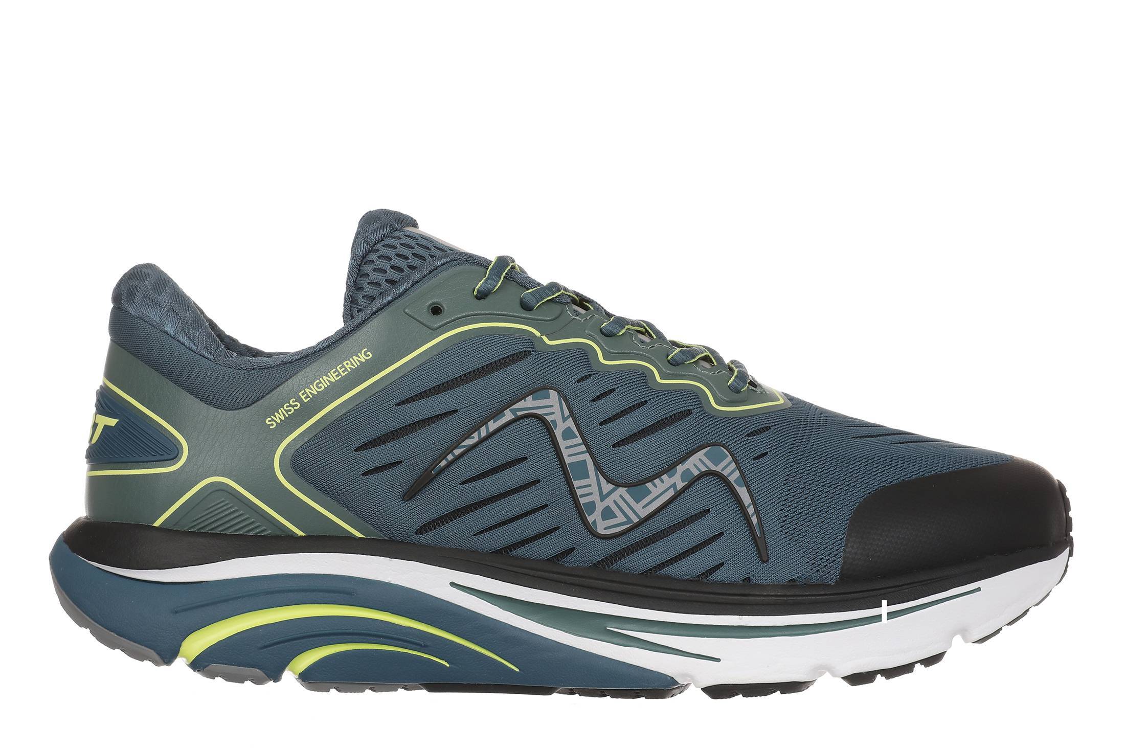 MBT MBT-2000 II LACE UP Scarpe da corsa da donna - colore:BLUE/LIME - numero:37