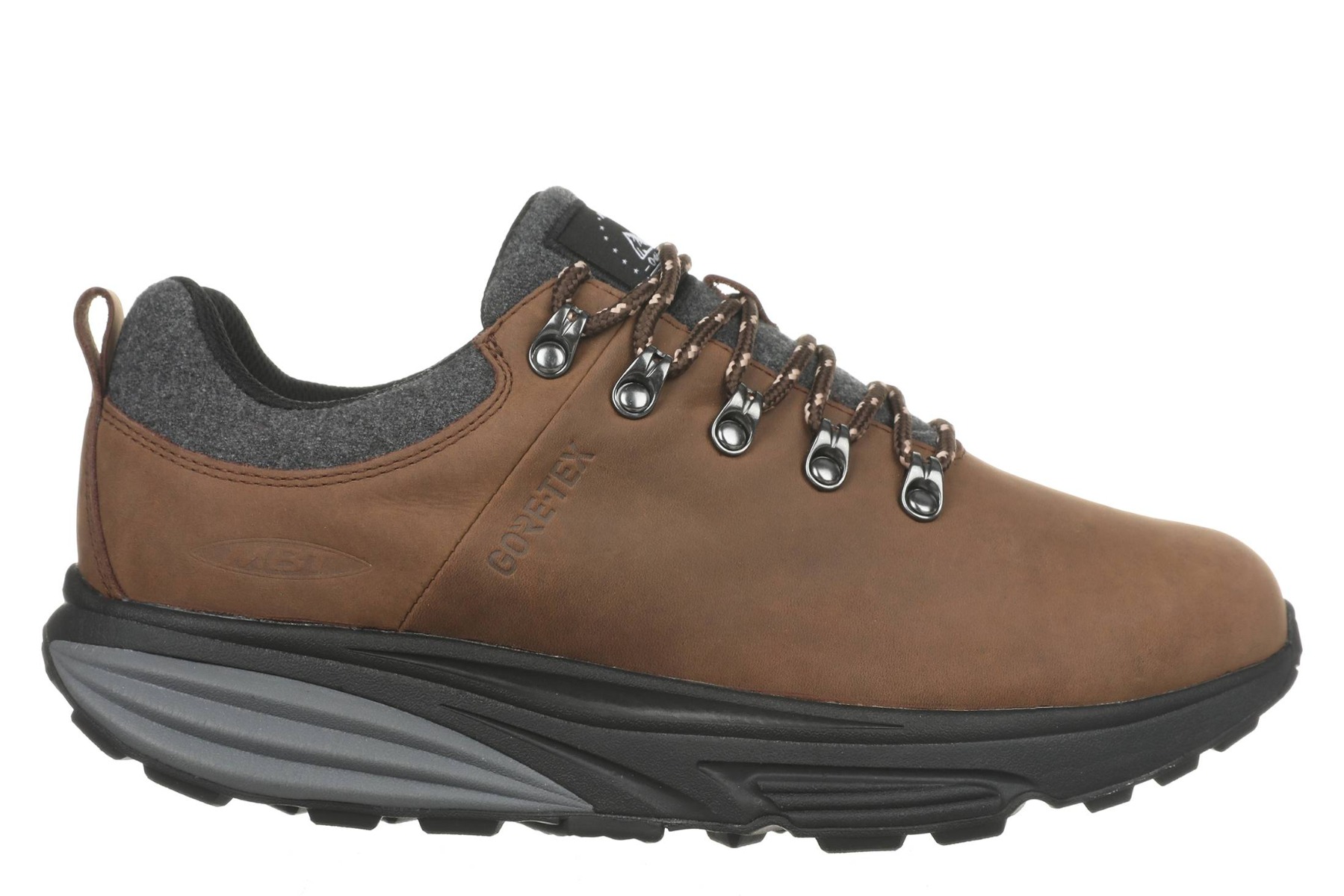 MBT MT ALPINE SYM (LOW) Zapatillas oudoor para hombre - color:CHOCOLATE BROWN - talla:40