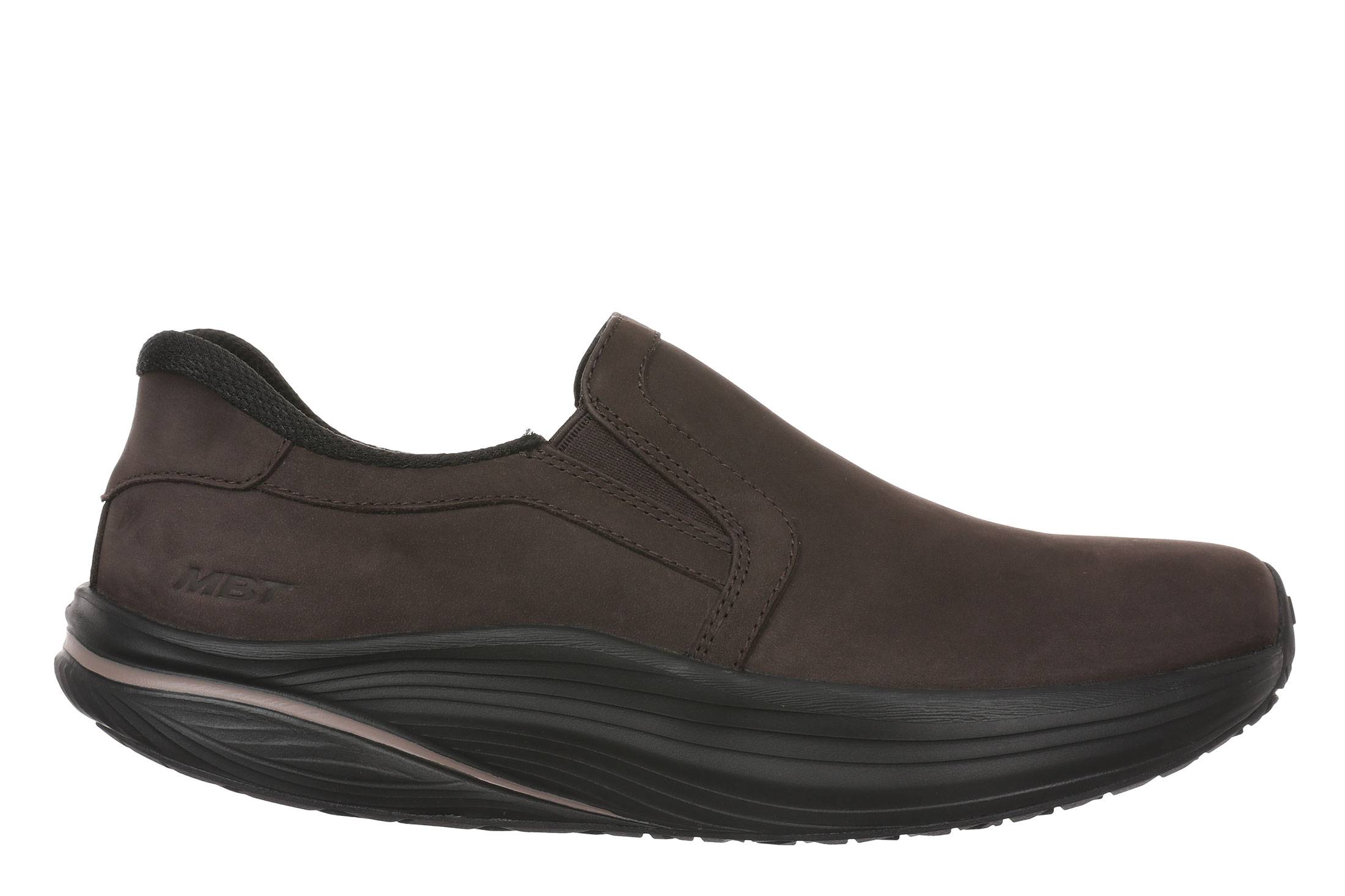 MBT SF-Kobe Slip On Winter Zapatillas de hombre - color:Dk Brown - talla:41.5