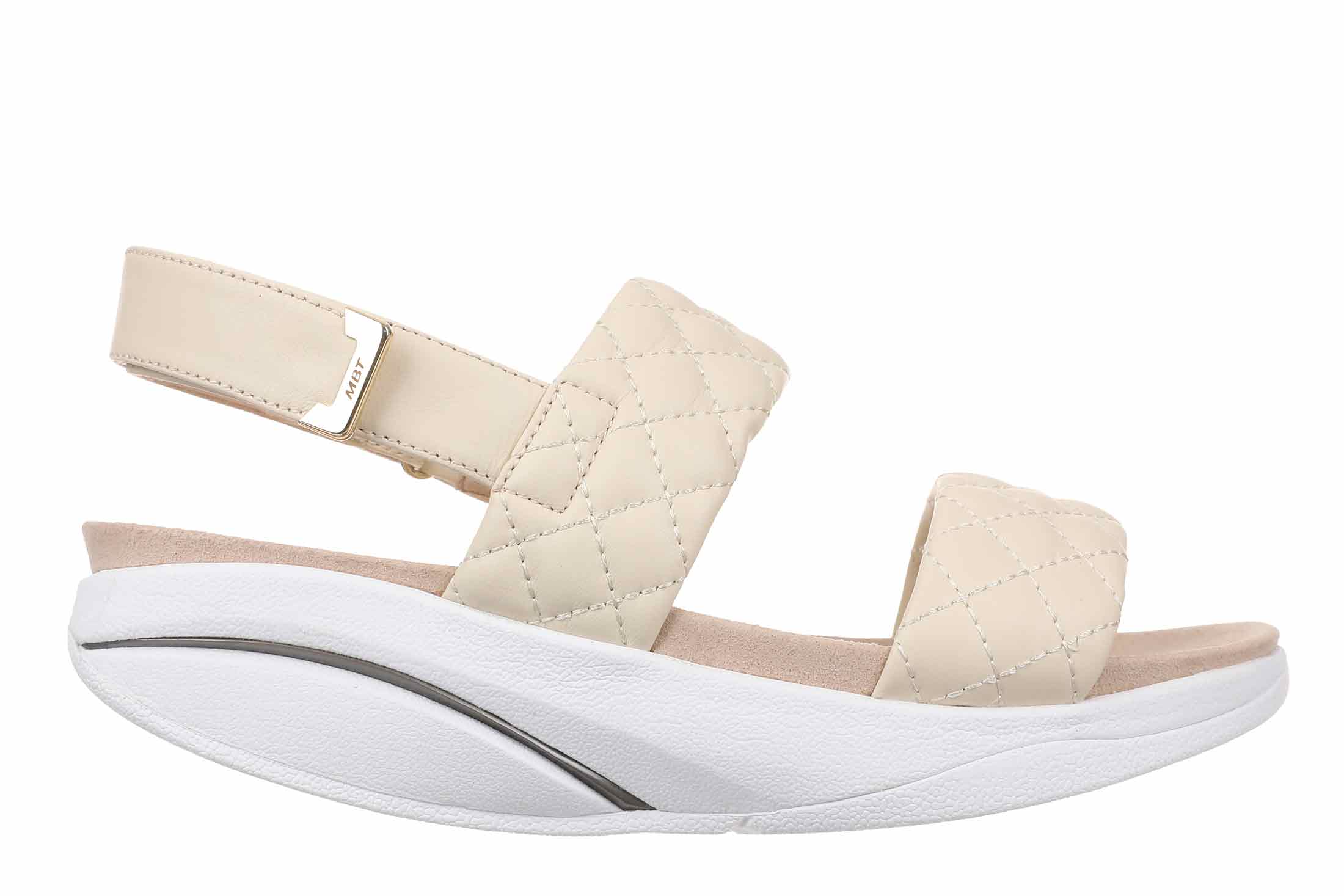 MBT Kb300 Sandali donna - colore:Cream - numero:36