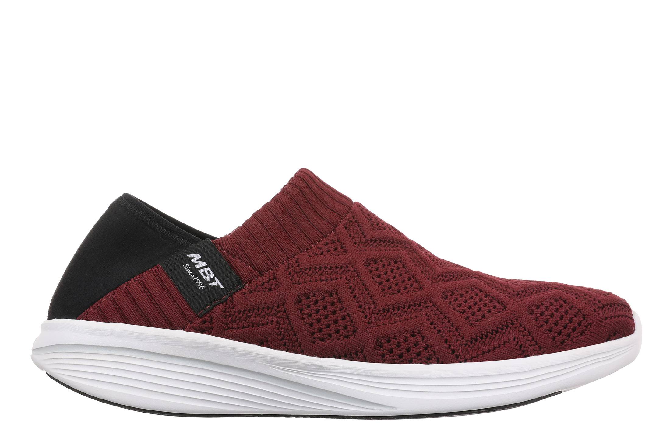 MBT M2600 Slip On Damensneakers - farbe:Burgundy - schuhnummer:37