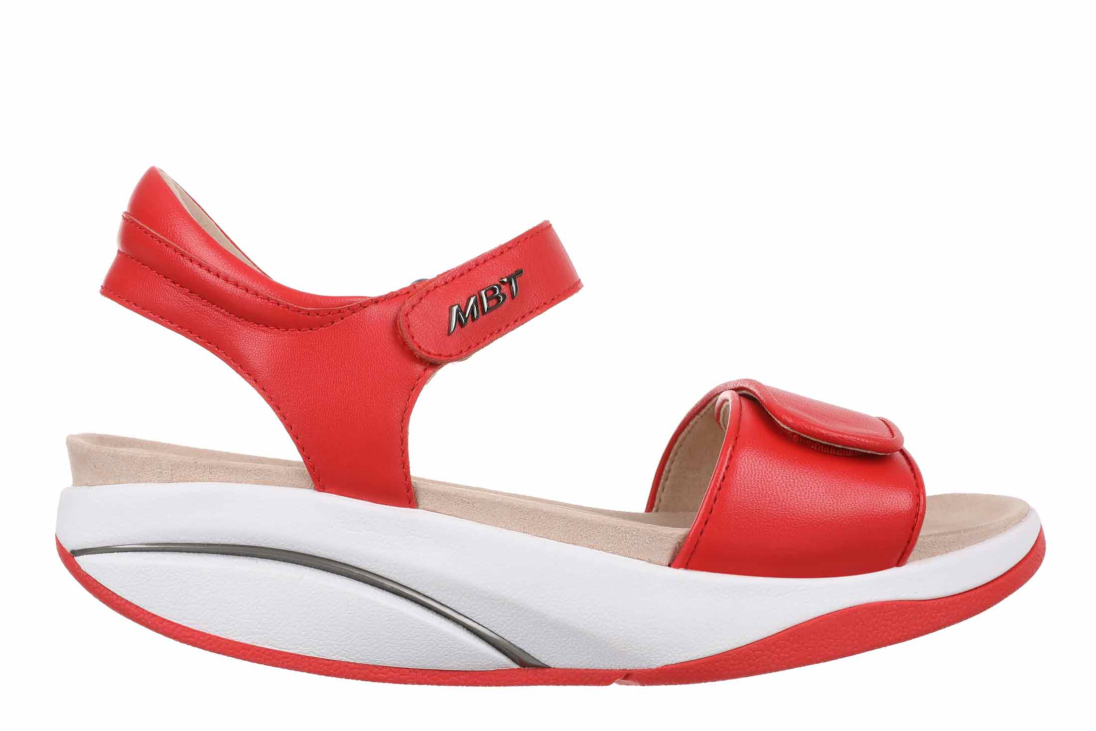 MBT Malia 2 Sandali donna - colore:Red - numero:36