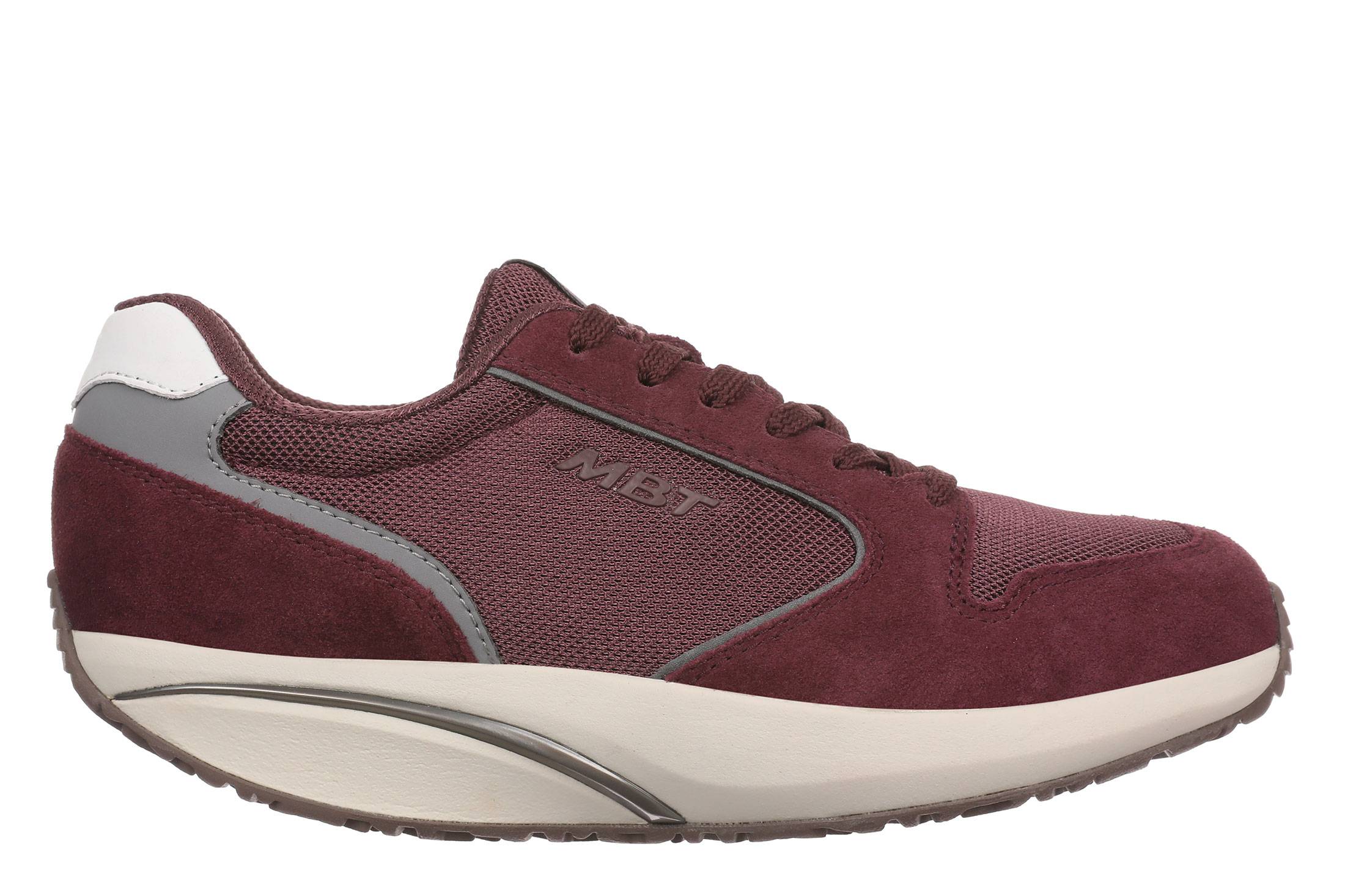 MBT MBT-1997 Classic II Zapatillas de mujer - color:Burgundy - talla:38
