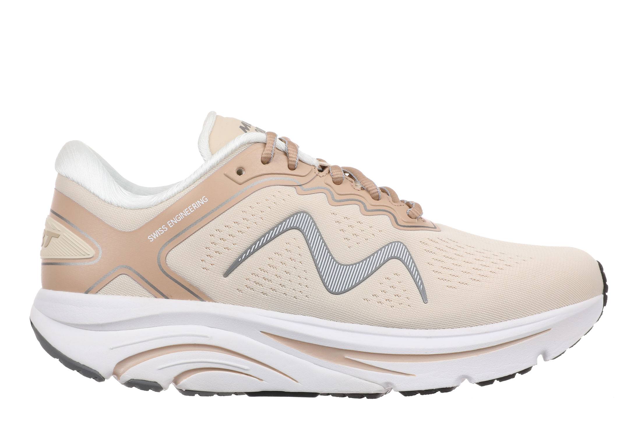 MBT MBT-2000 III Lace Up Damen Laufschuhe - farbe:Beige - schuhnummer:37.5
