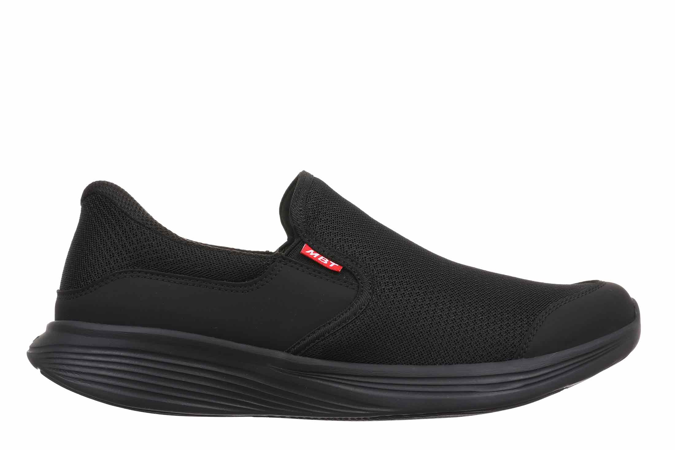 MBT Sf-Modena III Slip On Sneakers donna - colore:Black/Black - numero:36