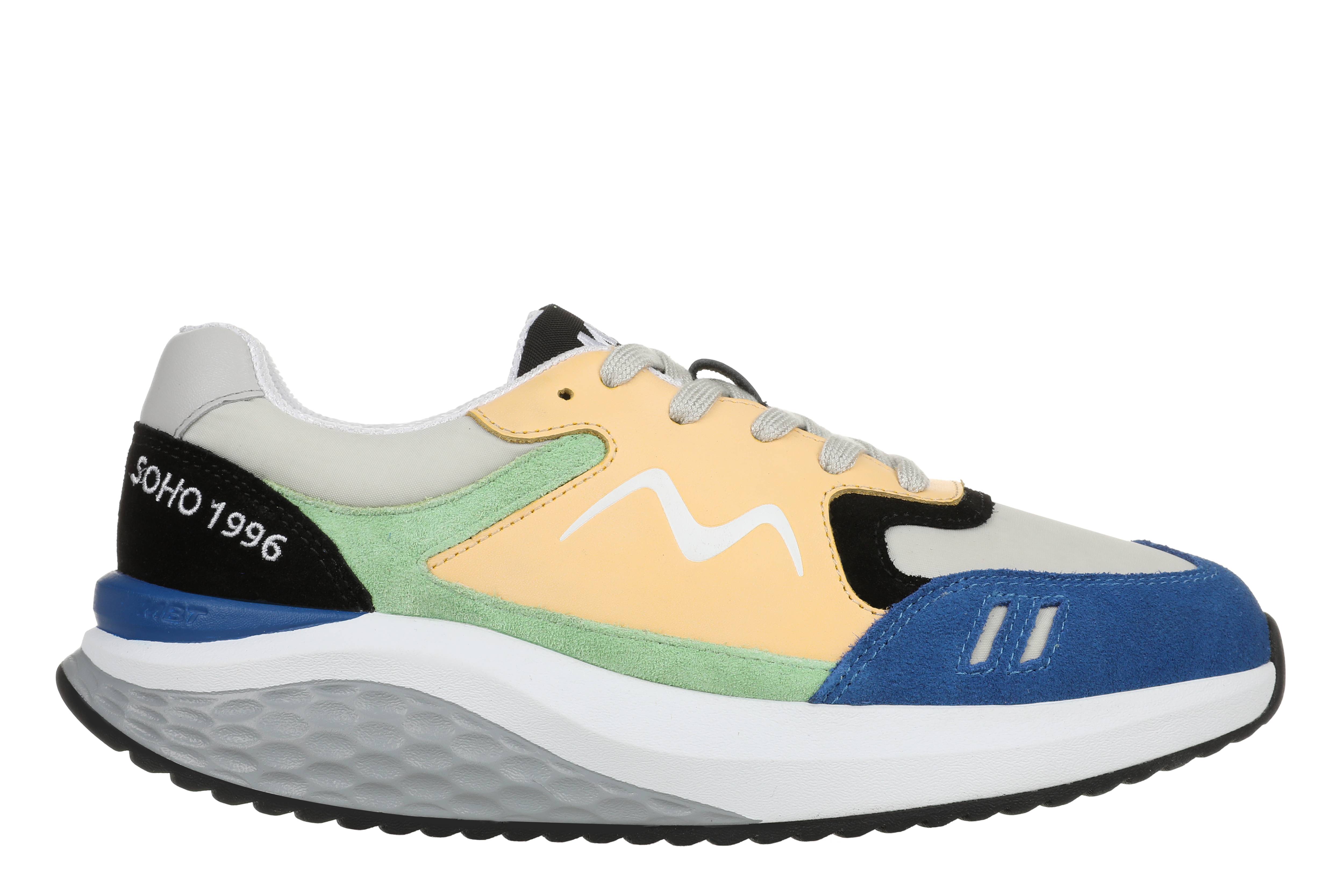 MBT Sneakers donna Soho 1996 W Yellow/Green Mix