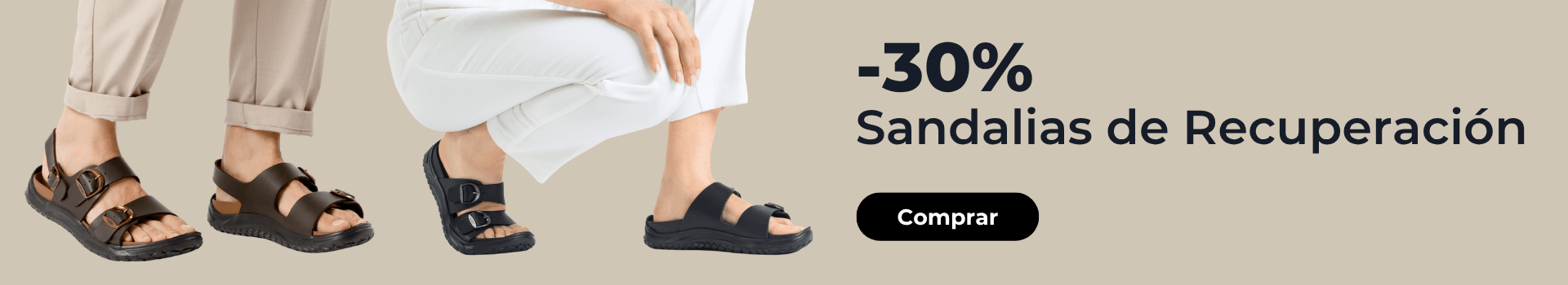 -30% Sandalias de Recuperación -30% Sandalias de Recuperación