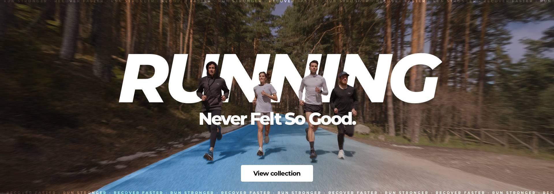 Run stronger, recover faster