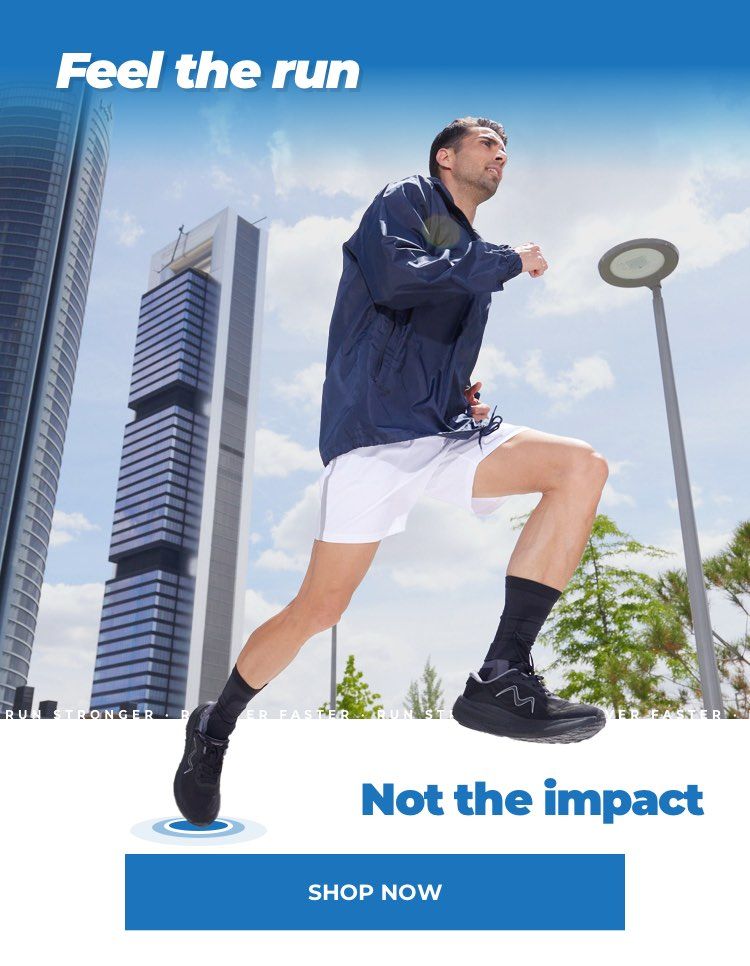 Run stronger, recover faster Run stronger, recover faster