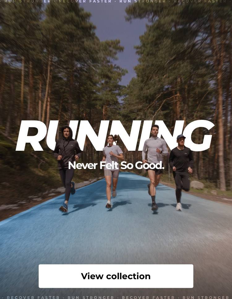 Run stronger, recover faster